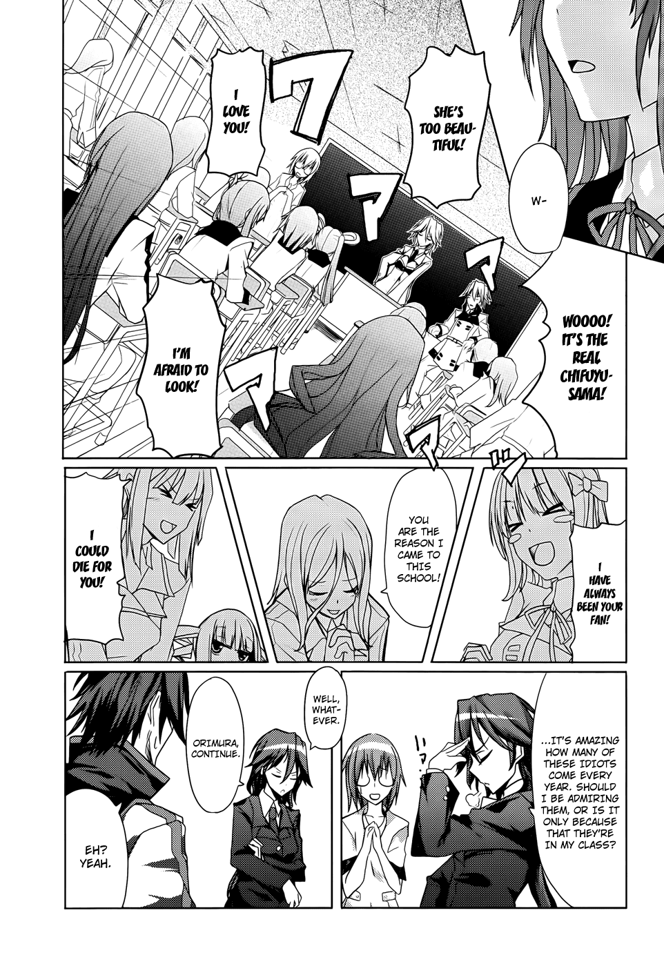 Infinite Stratos Chapter 1 page 7 - Chapter 1