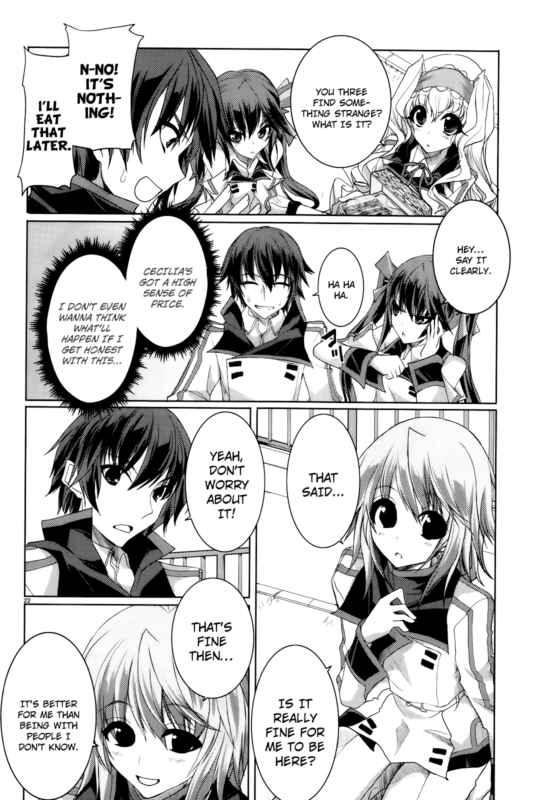 Infinite Stratos Chapter 12 page 22 - Chapter 12