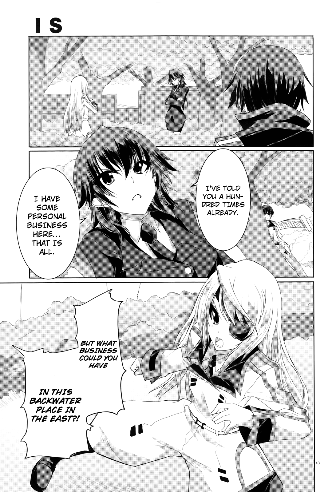 Infinite Stratos Chapter 14 page 13 - Chapter 14