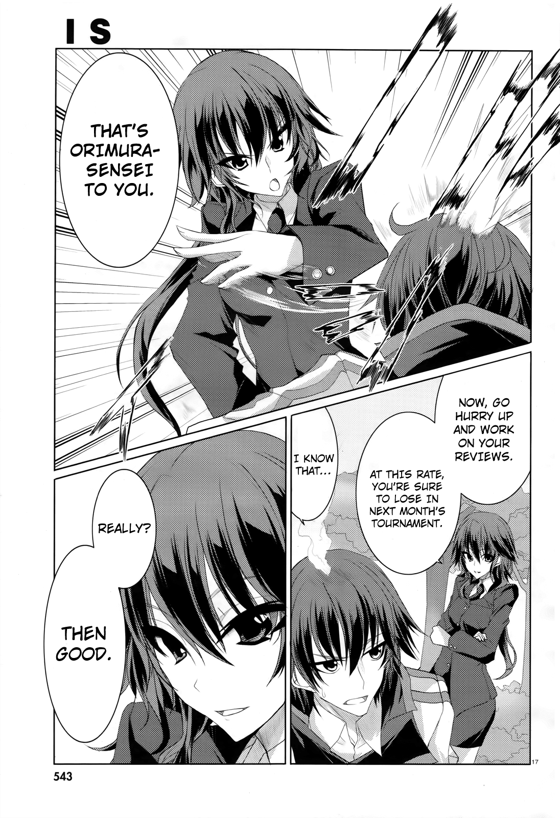 Infinite Stratos Chapter 14 page 17 - Chapter 14