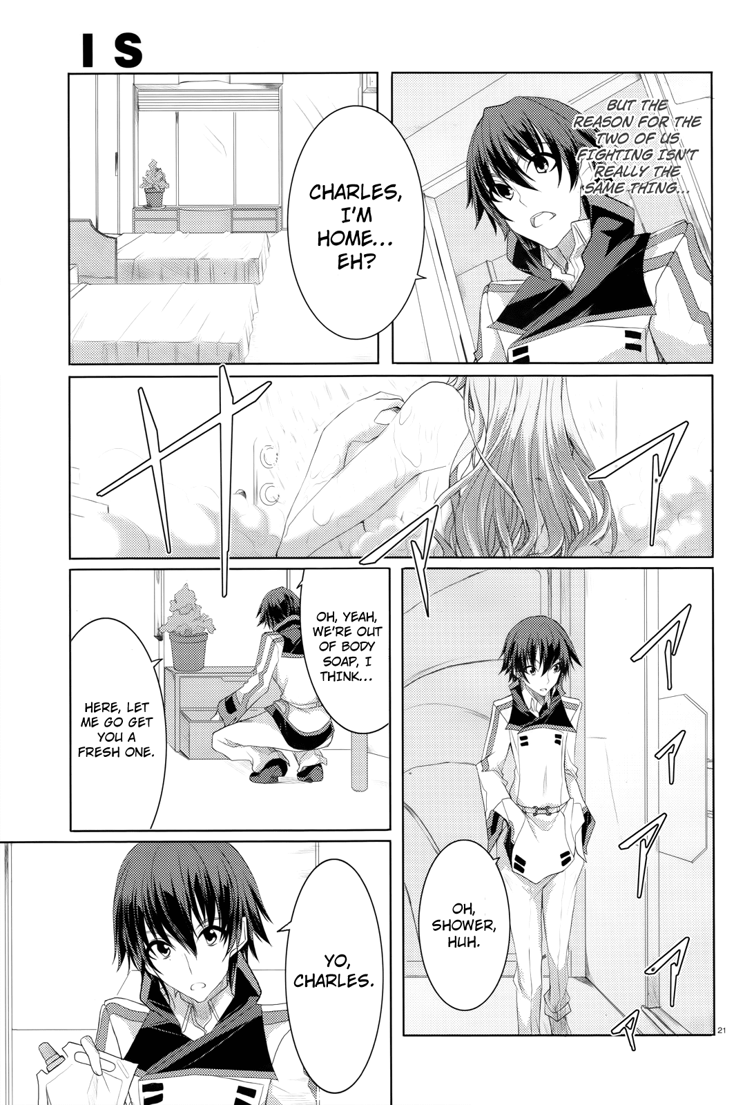 Infinite Stratos Chapter 14 page 21 - Chapter 14