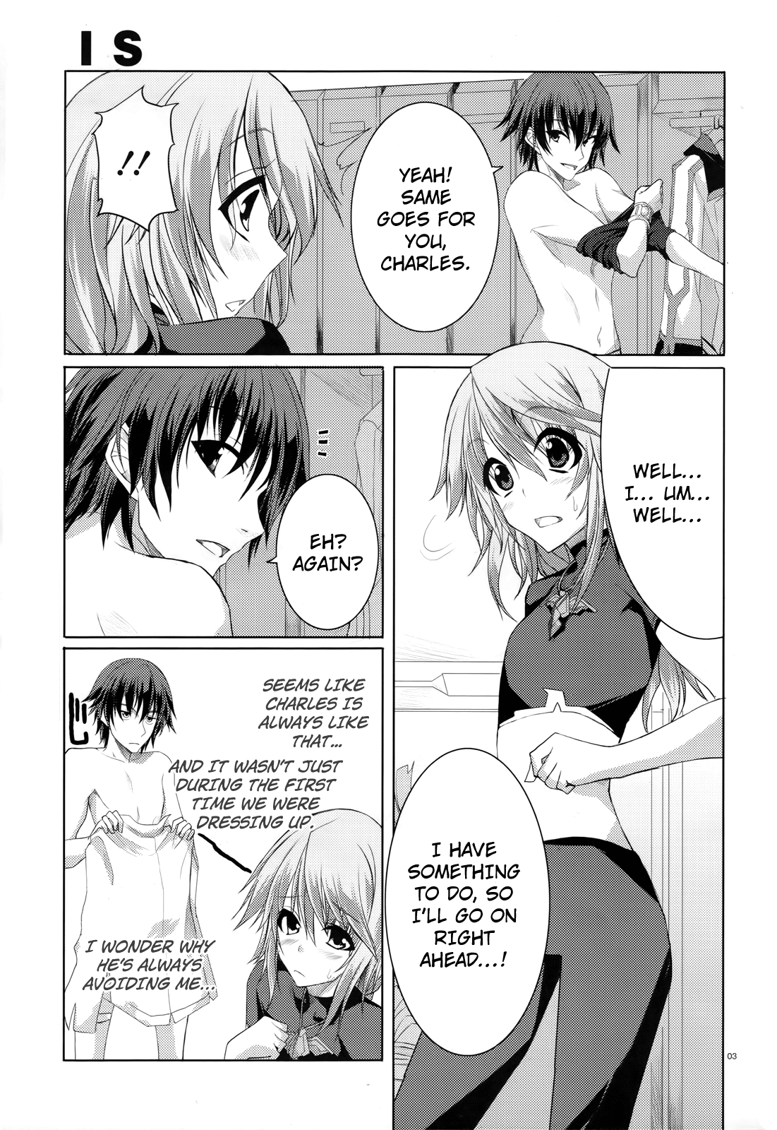 Infinite Stratos Chapter 14 page 3 - Chapter 14
