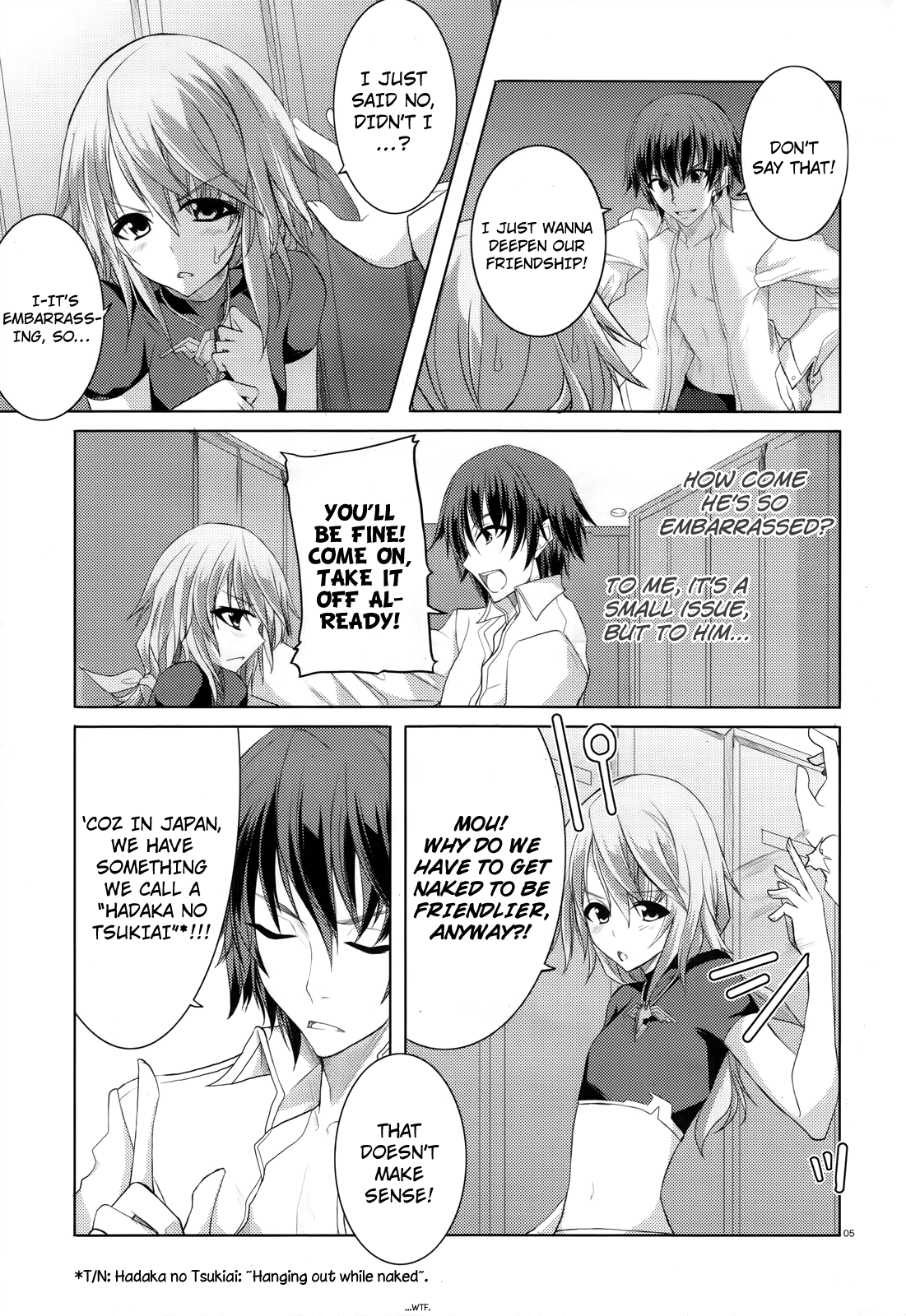 Infinite Stratos Chapter 14 page 5 - Chapter 14