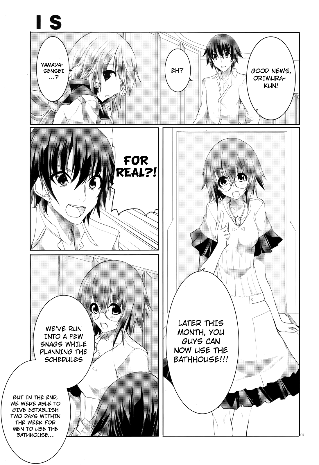 Infinite Stratos Chapter 14 page 7 - Chapter 14