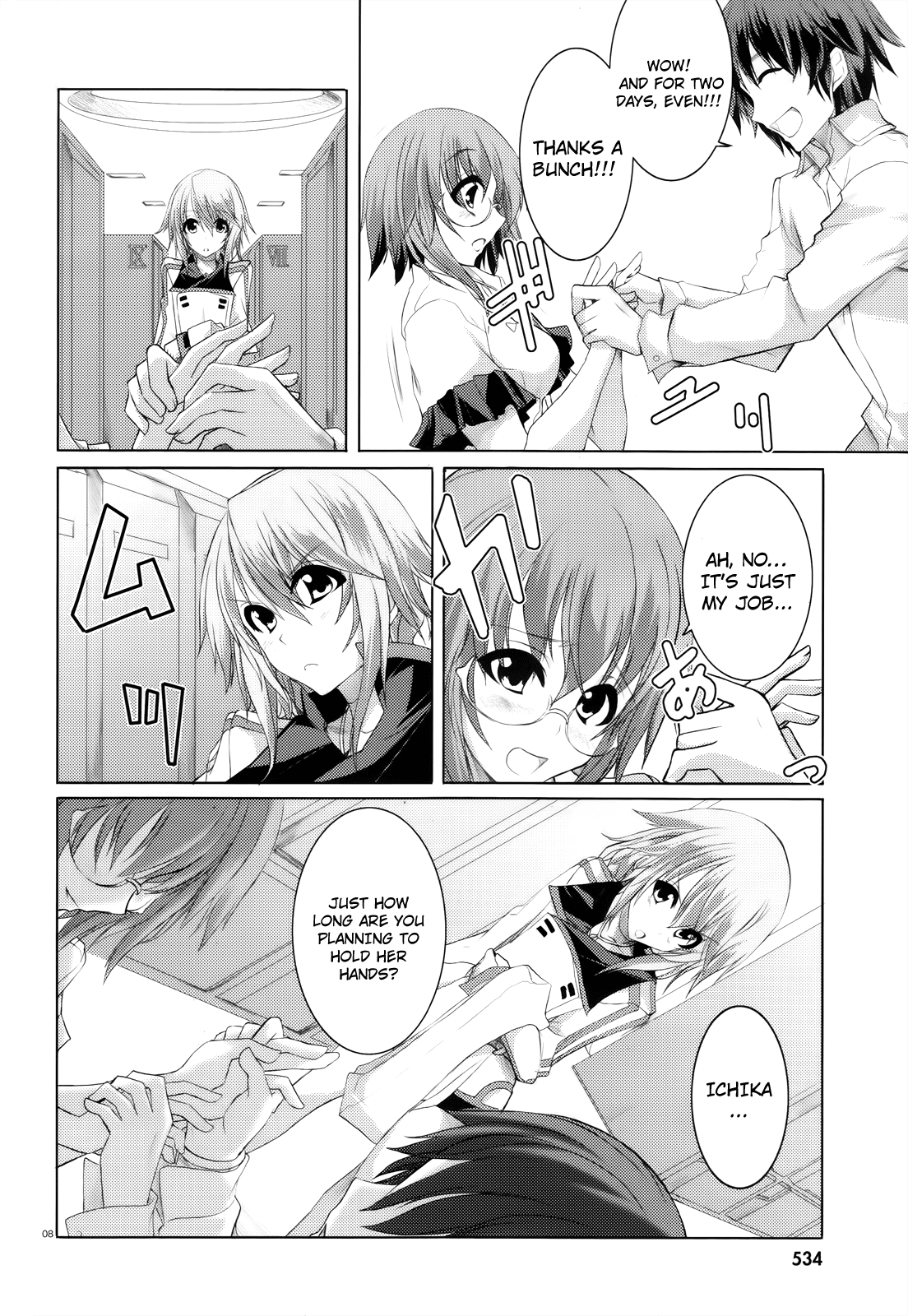 Infinite Stratos Chapter 14 page 8 - Chapter 14
