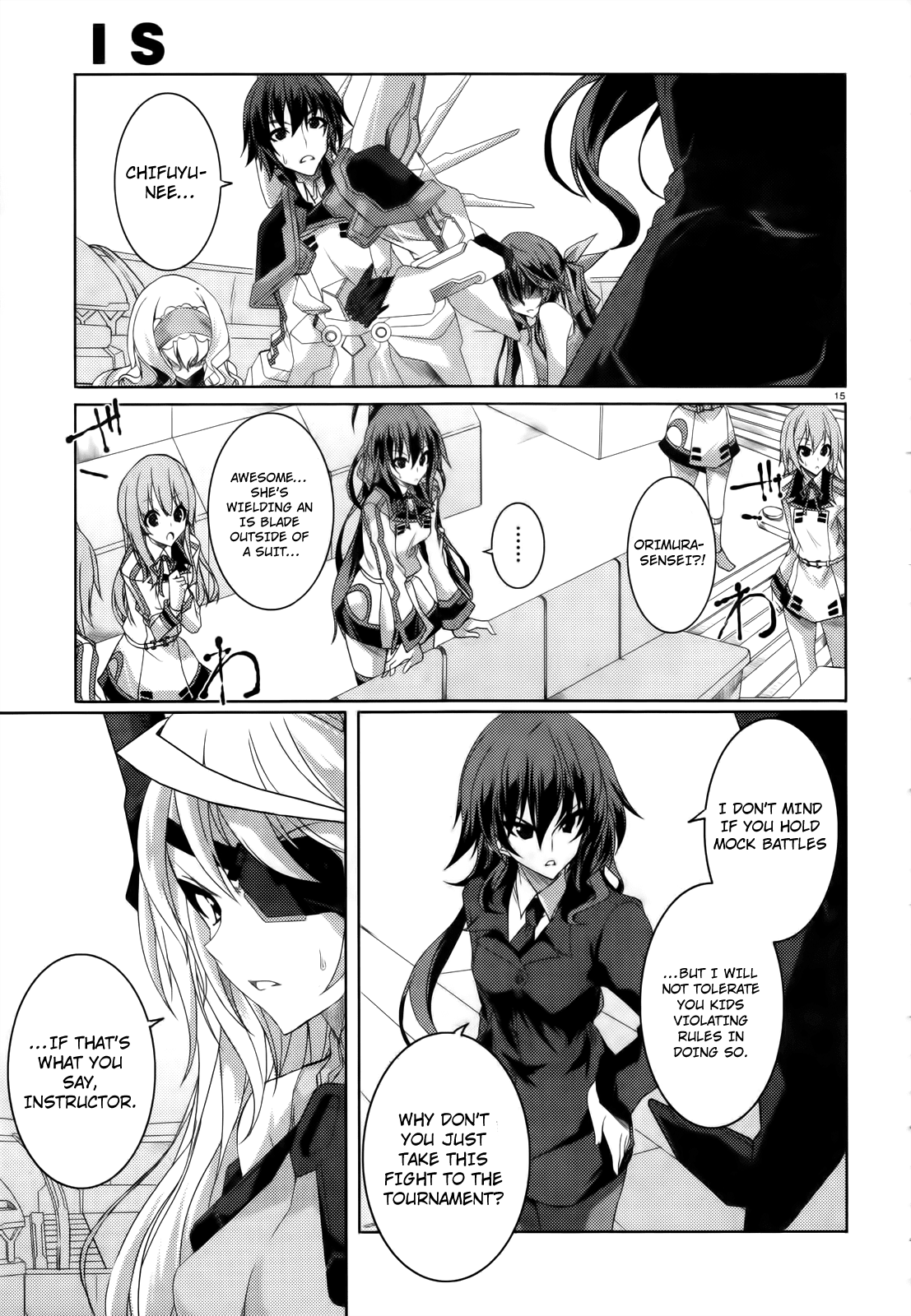 Infinite Stratos Chapter 16 page 15 - Chapter 16