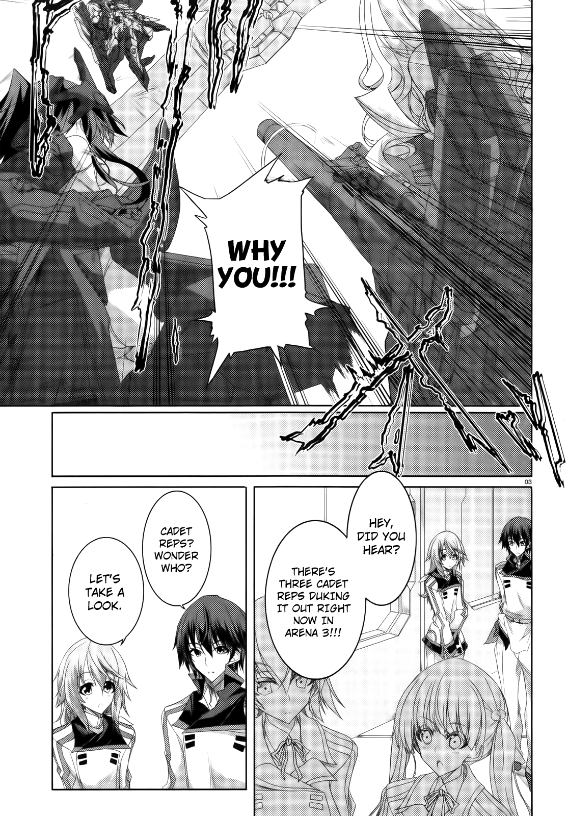 Infinite Stratos Chapter 16 page 3 - Chapter 16