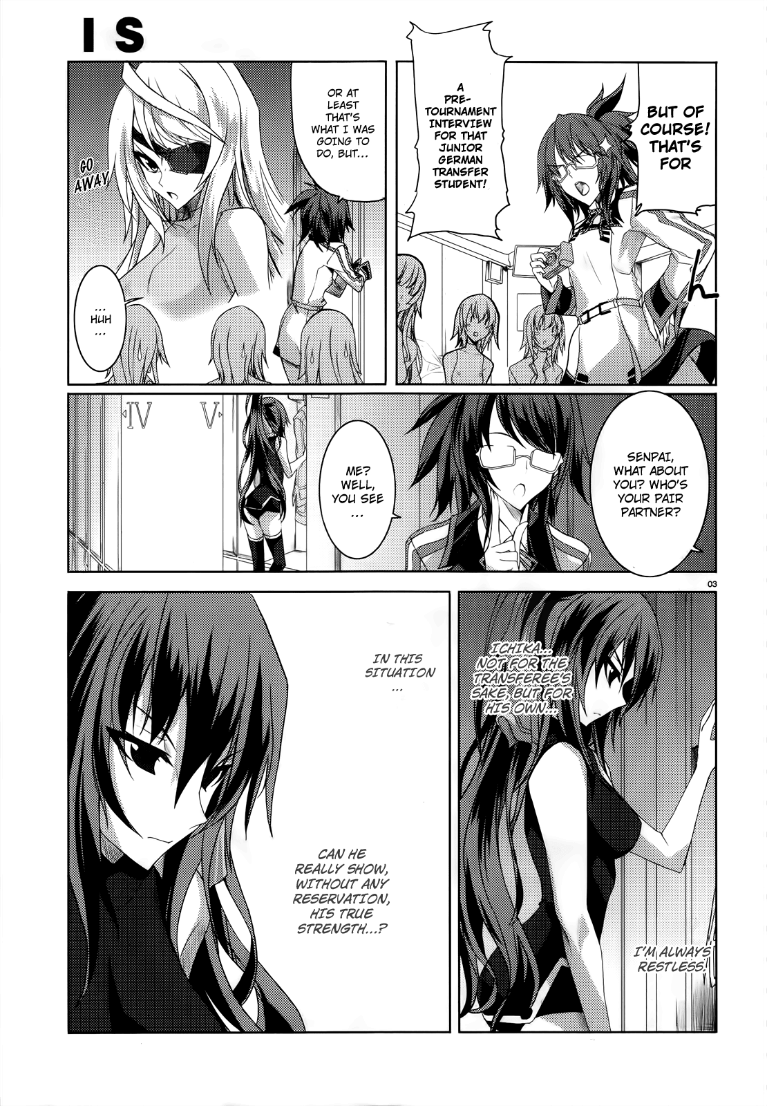 Infinite Stratos Chapter 17 page 3 - Chapter 17