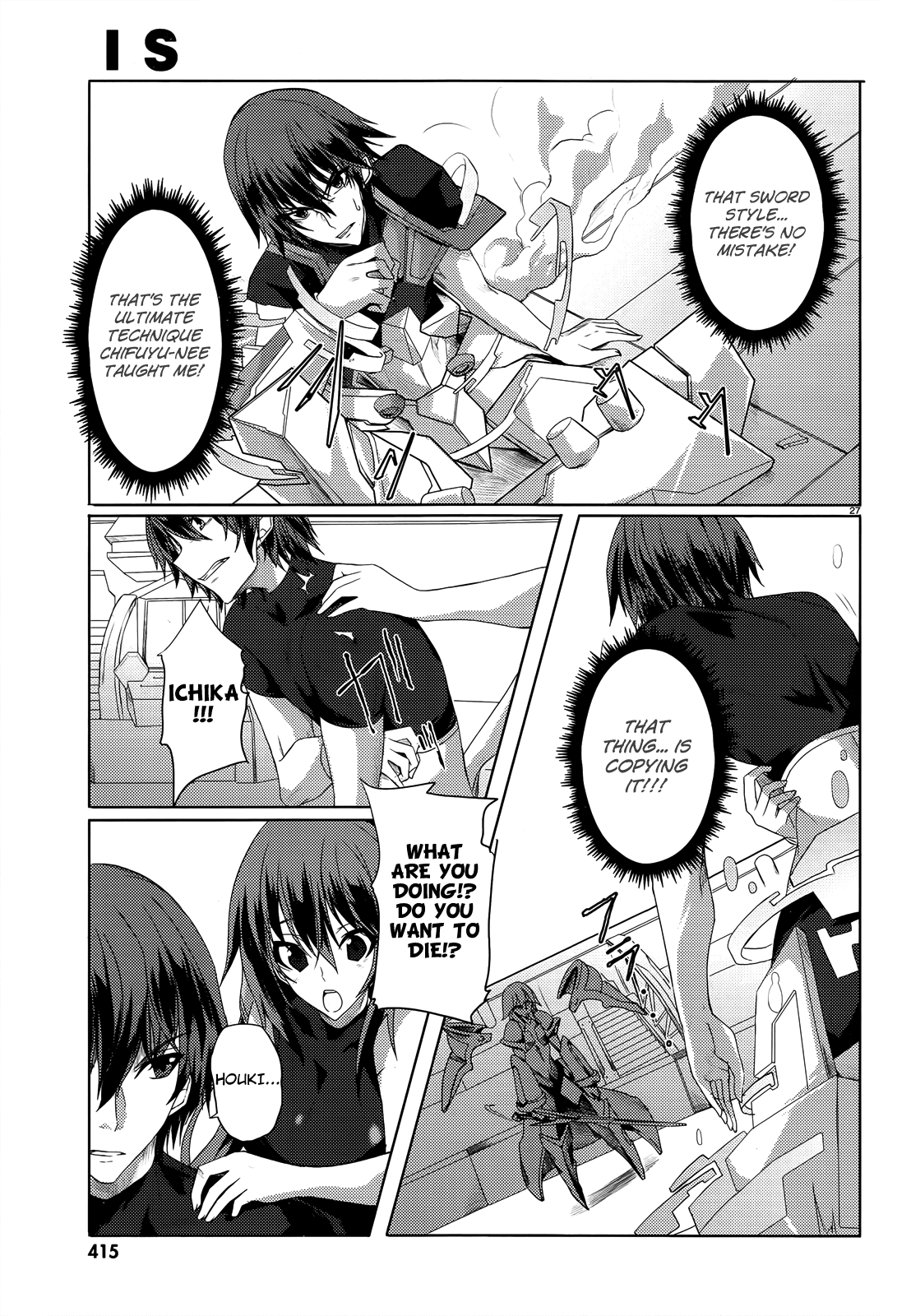 Infinite Stratos Chapter 18 page 27 - Chapter 18