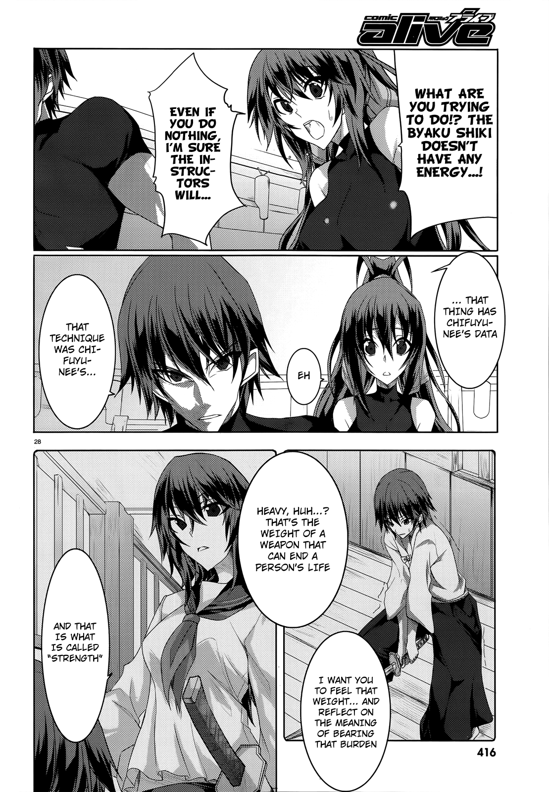 Infinite Stratos Chapter 18 page 28 - Chapter 18