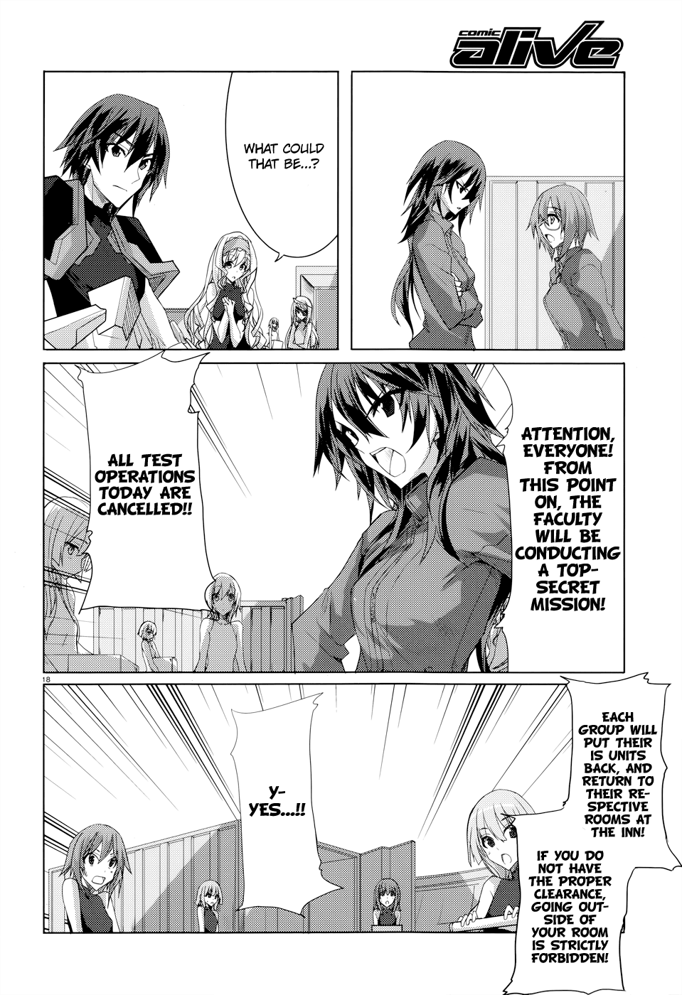 Infinite Stratos Chapter 22 page 18 - Chapter 22