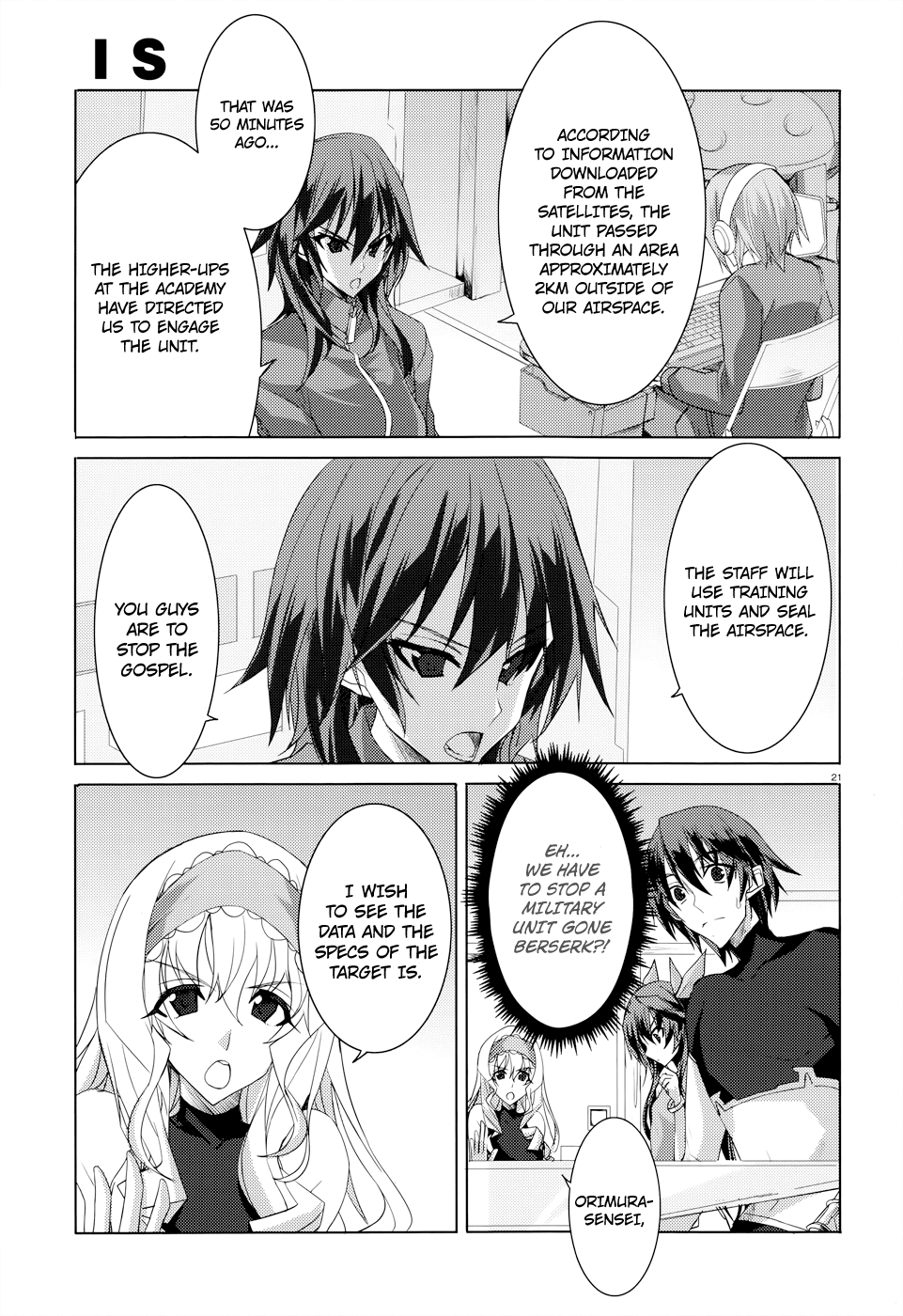 Infinite Stratos Chapter 22 page 21 - Chapter 22