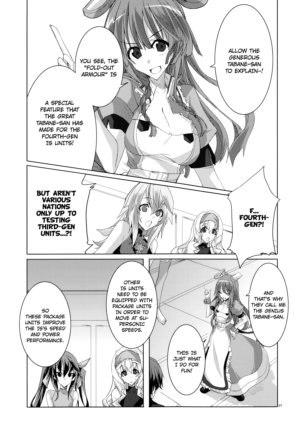 Infinite Stratos Chapter 22 page 27 - Chapter 22