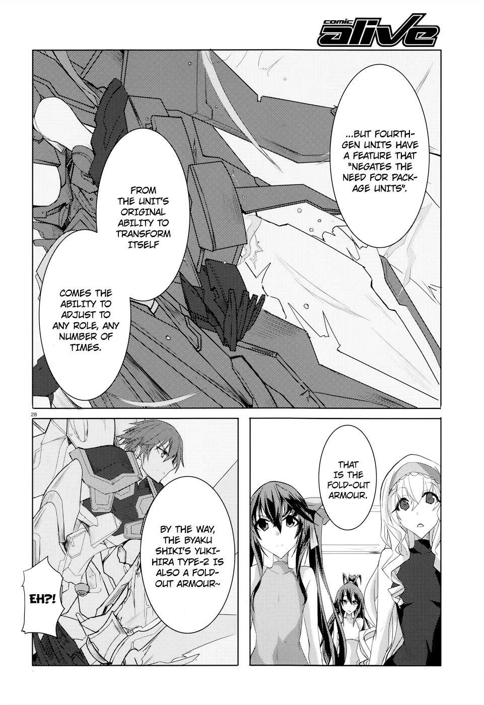 Infinite Stratos Chapter 22 page 28 - Chapter 22