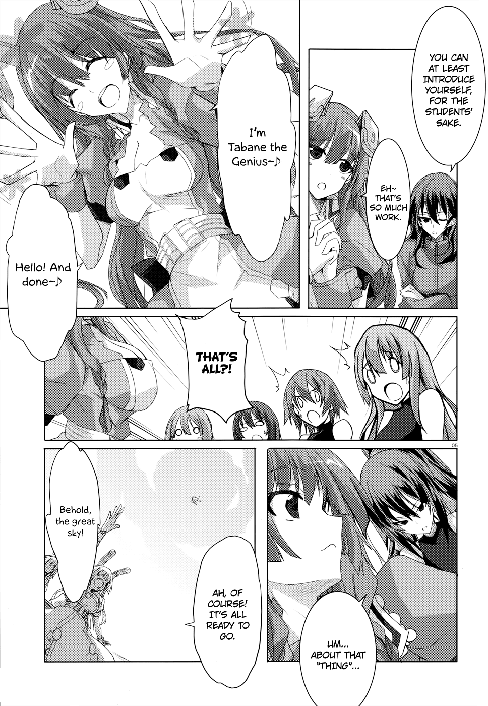 Infinite Stratos Chapter 22 page 5 - Chapter 22