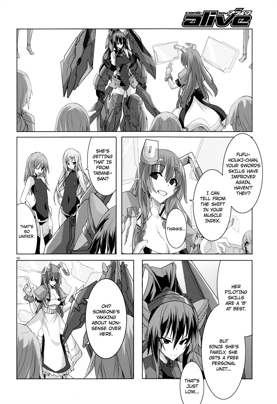 Infinite Stratos Chapter 22 page 8 - Chapter 22