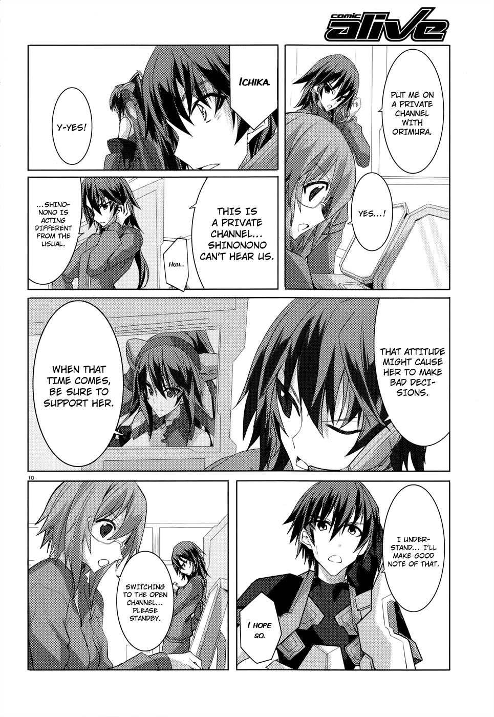 Infinite Stratos Chapter 23 page 10 - Chapter 23
