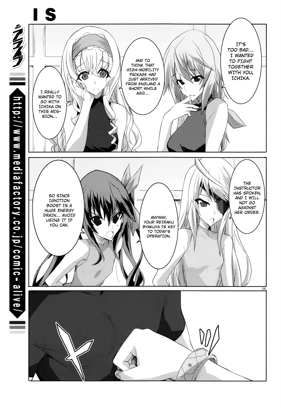 Infinite Stratos Chapter 23 page 5 - Chapter 23