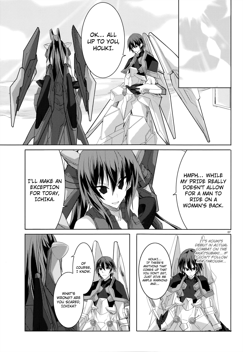 Infinite Stratos Chapter 23 page 7 - Chapter 23