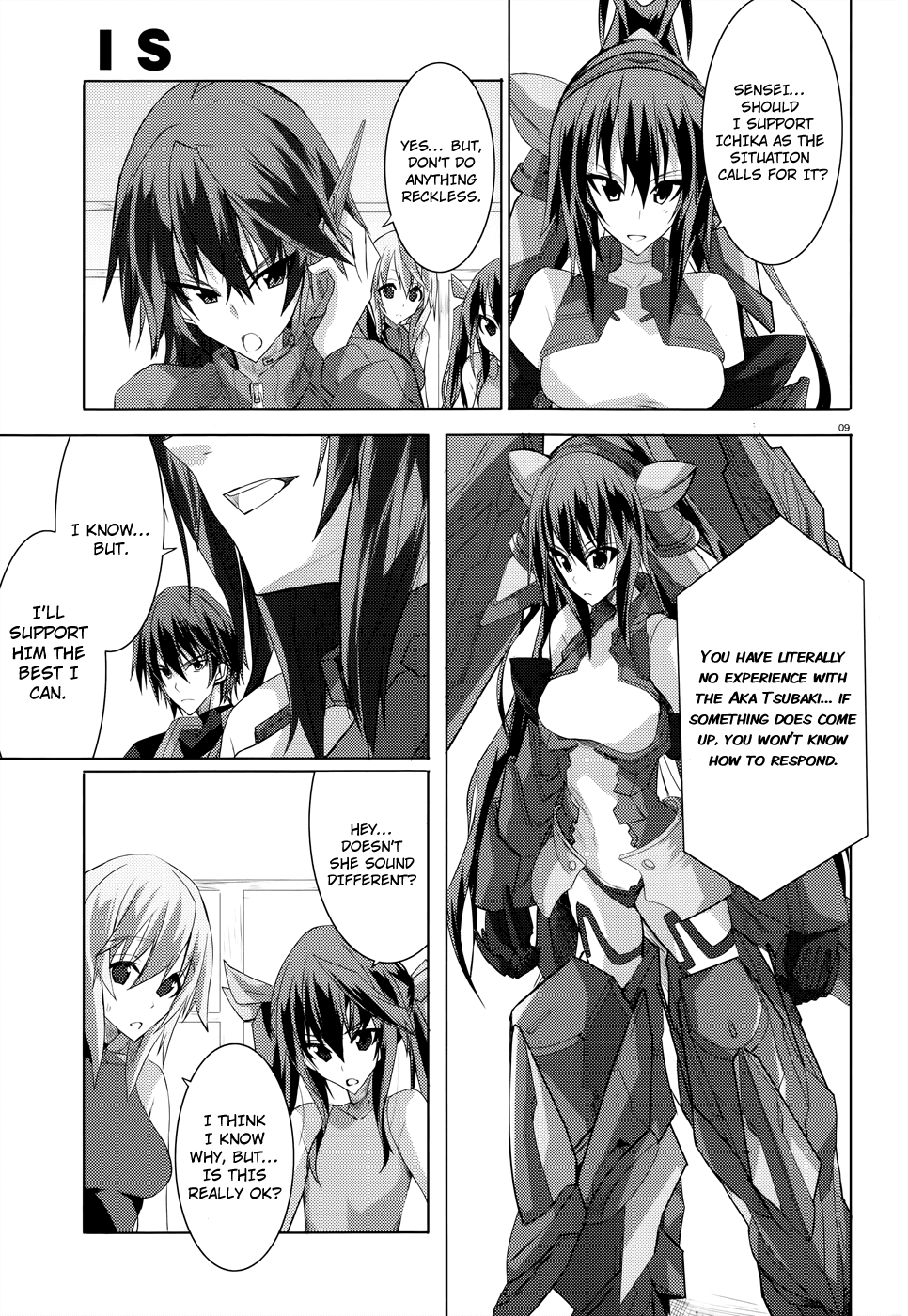 Infinite Stratos Chapter 23 page 9 - Chapter 23