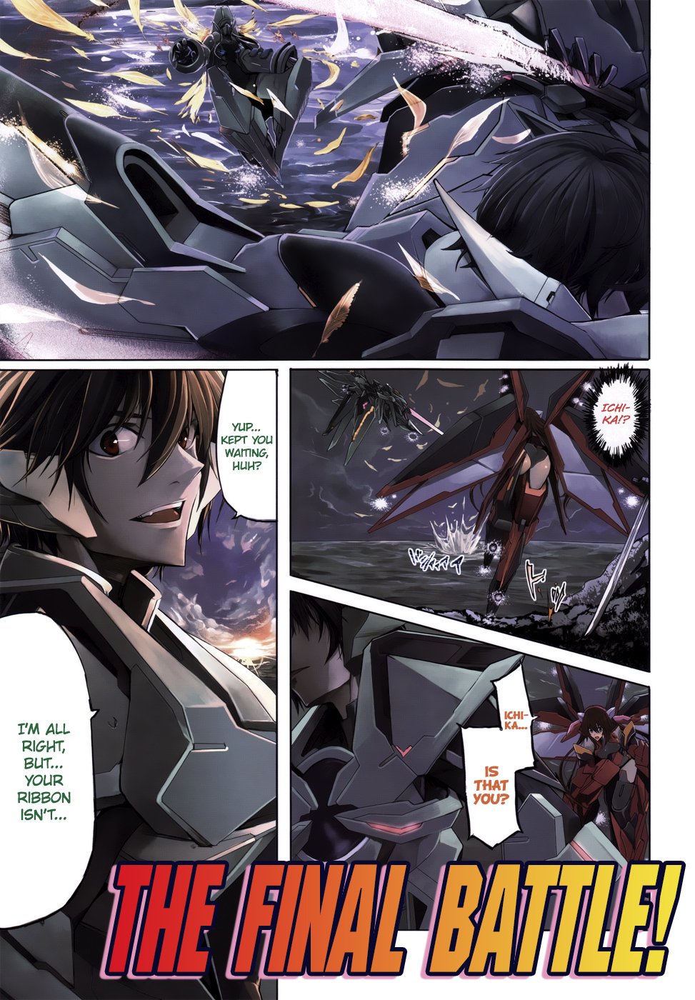 Infinite Stratos Chapter 25 page 1 - Chapter 25: [END]