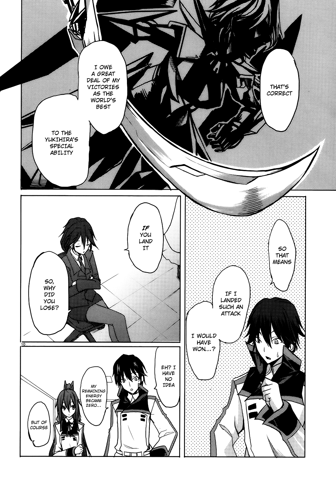 Infinite Stratos Chapter 3 page 10 - Chapter 3