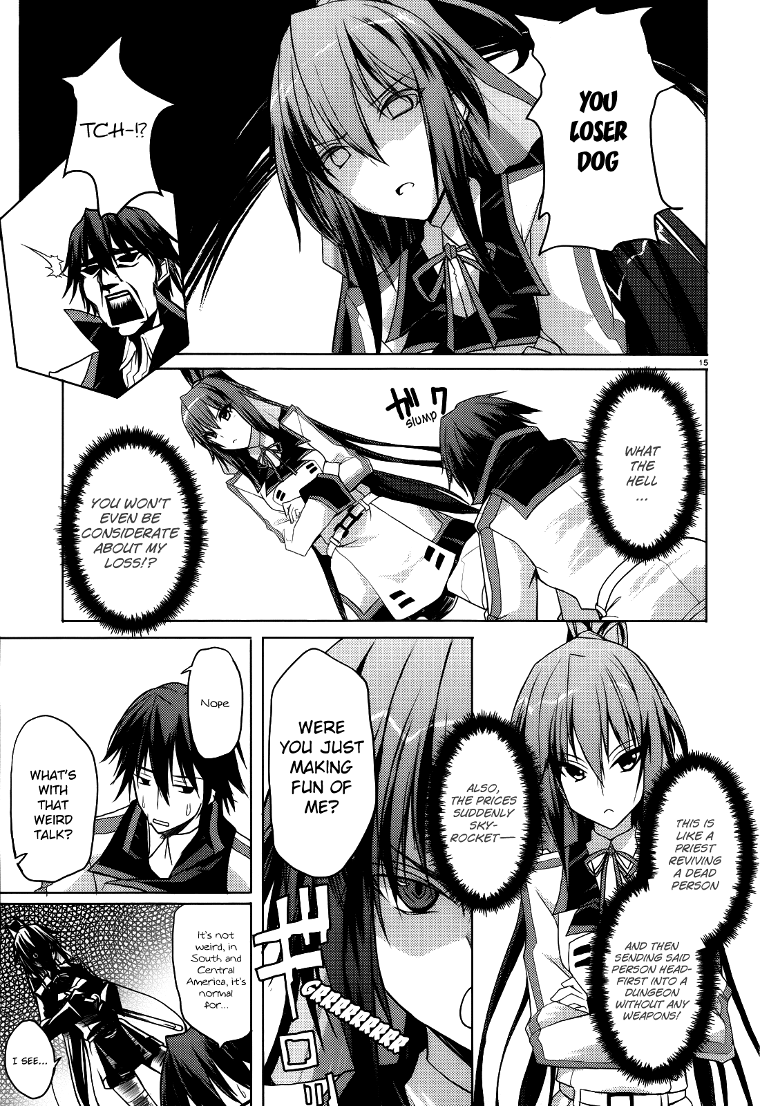Infinite Stratos Chapter 3 page 15 - Chapter 3