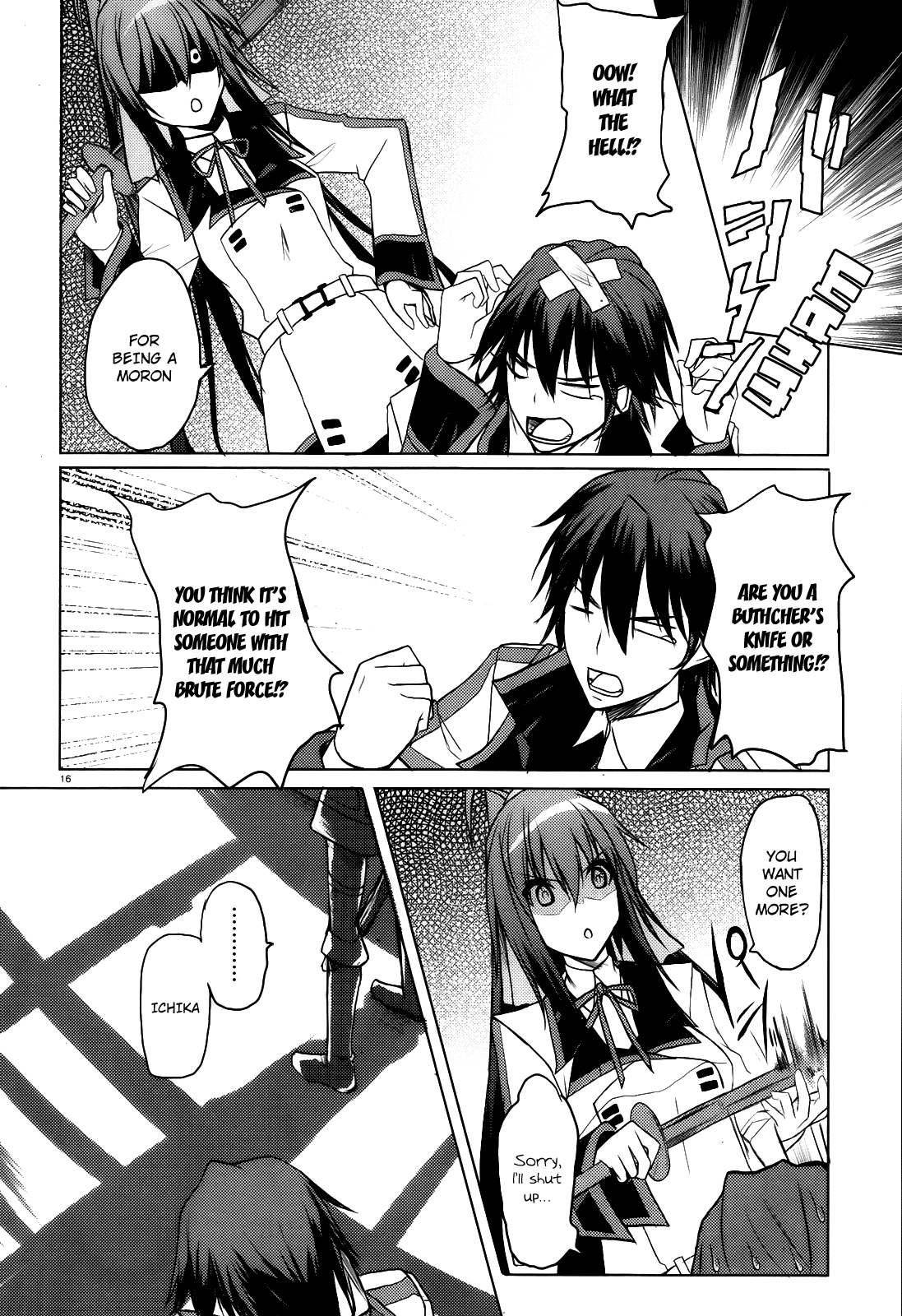 Infinite Stratos Chapter 3 page 16 - Chapter 3