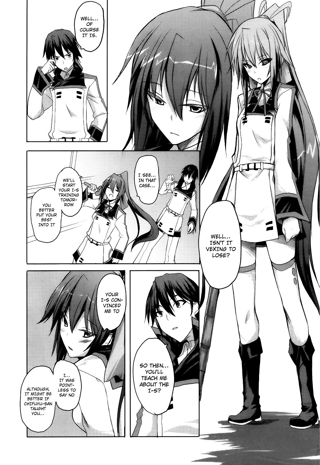 Infinite Stratos Chapter 3 page 17 - Chapter 3