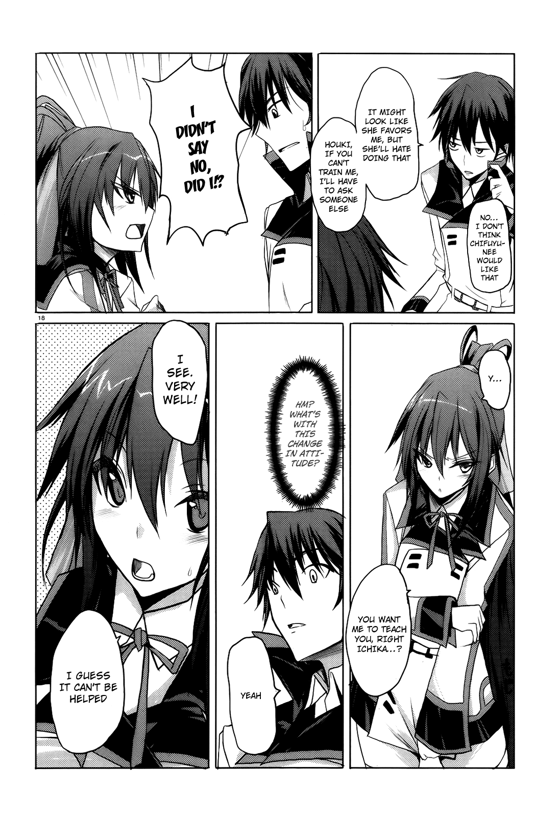 Infinite Stratos Chapter 3 page 18 - Chapter 3