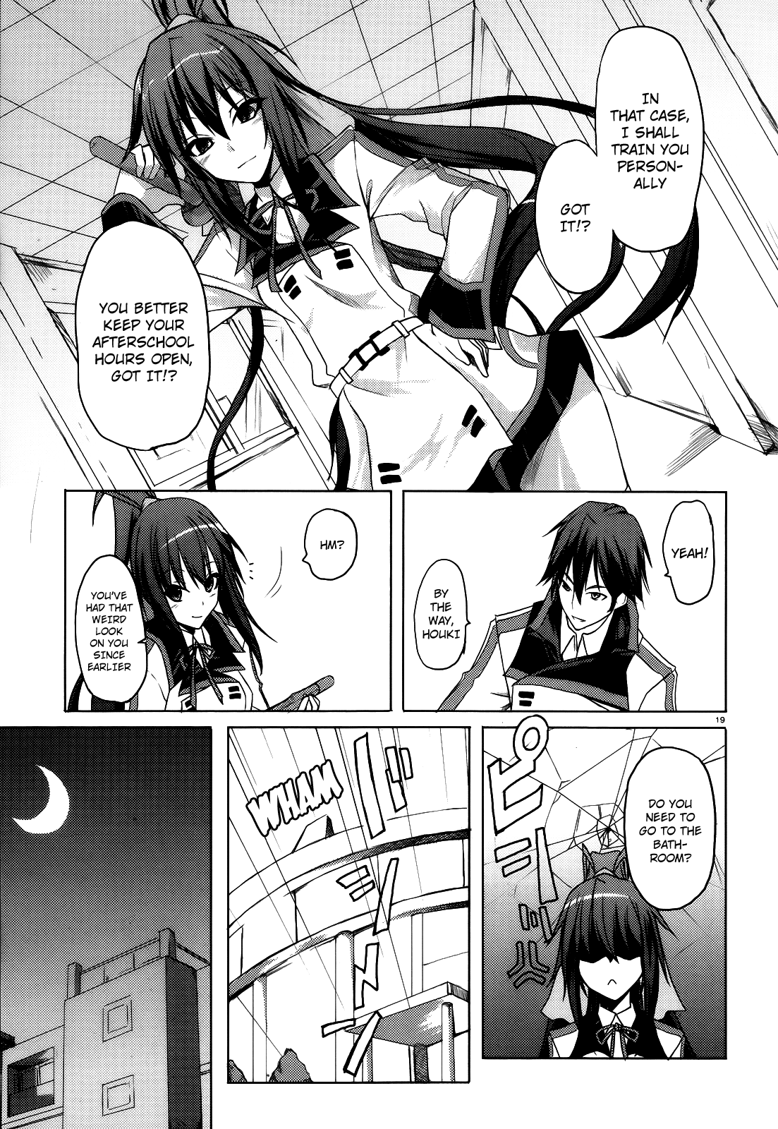 Infinite Stratos Chapter 3 page 19 - Chapter 3