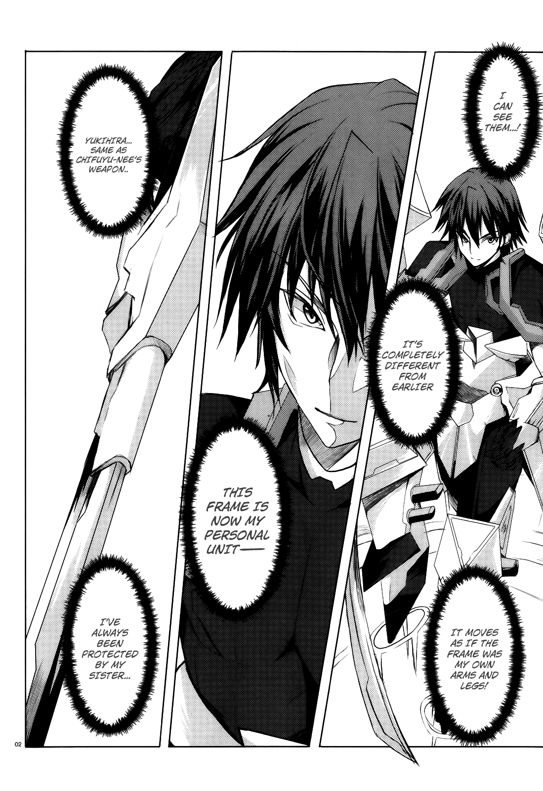 Infinite Stratos Chapter 3 page 2 - Chapter 3