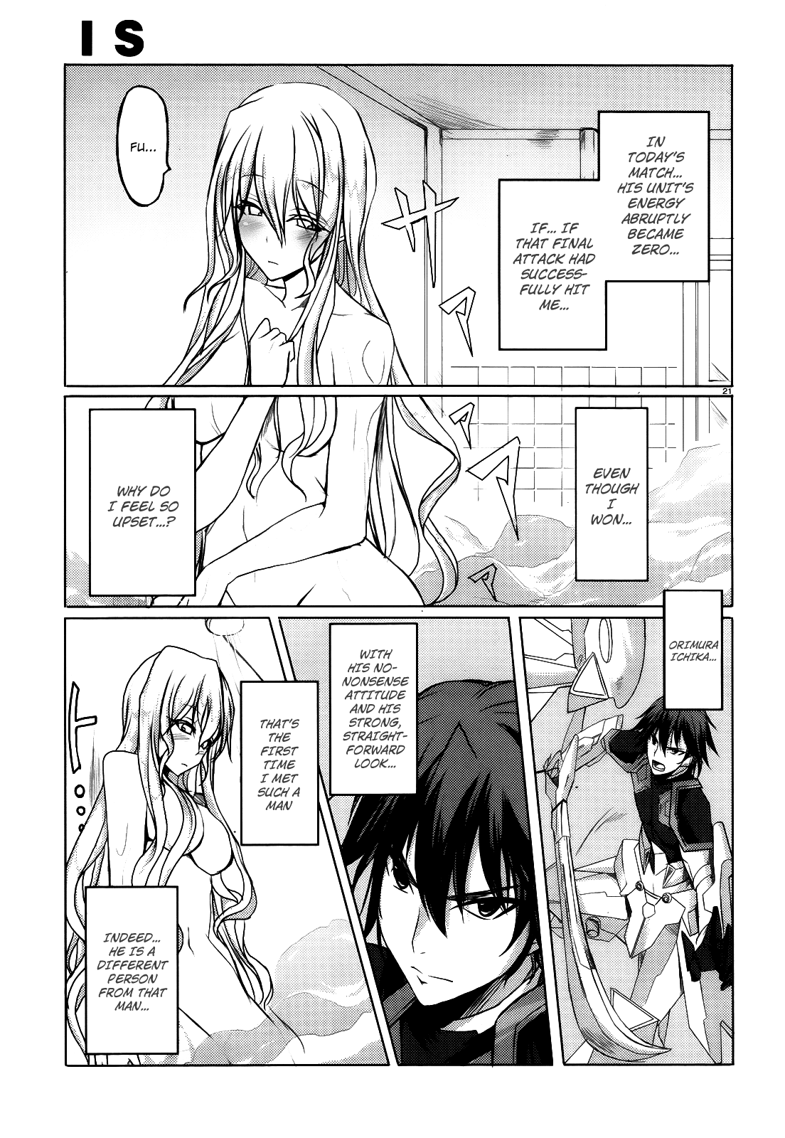 Infinite Stratos Chapter 3 page 21 - Chapter 3