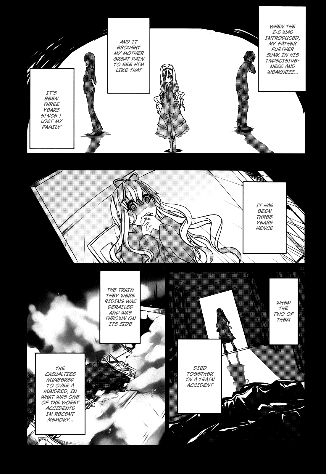 Infinite Stratos Chapter 3 page 23 - Chapter 3
