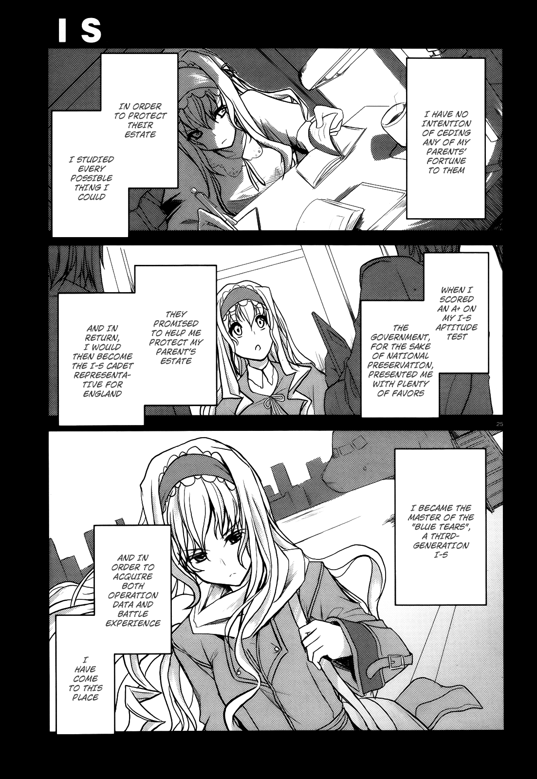 Infinite Stratos Chapter 3 page 25 - Chapter 3