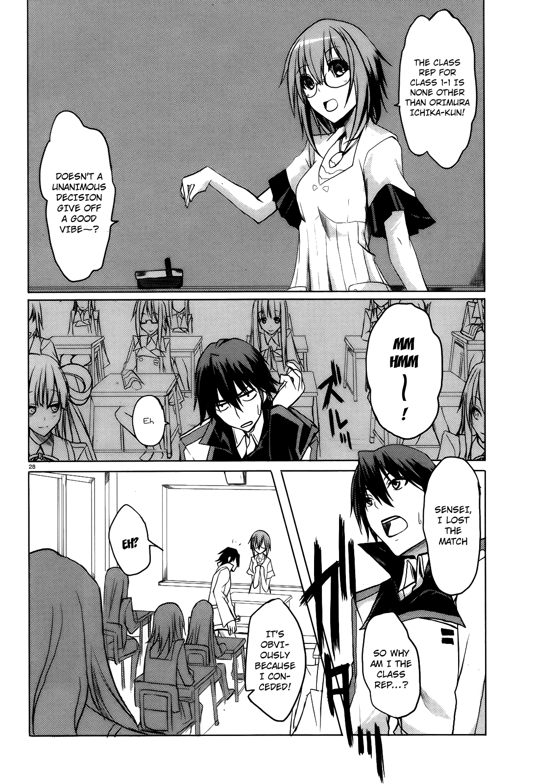 Infinite Stratos Chapter 3 page 28 - Chapter 3
