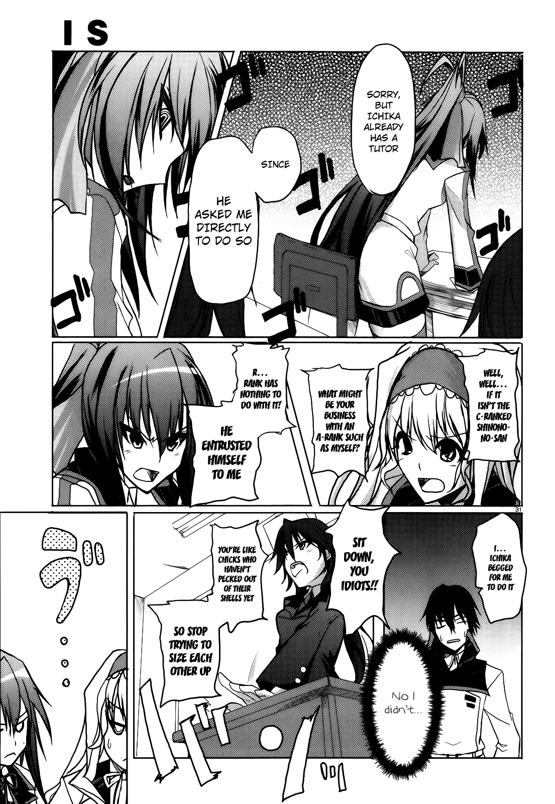 Infinite Stratos Chapter 3 page 31 - Chapter 3