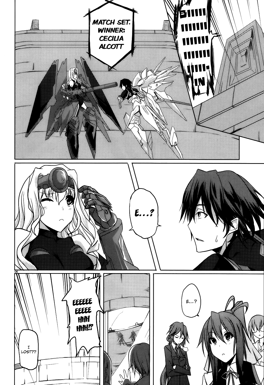 Infinite Stratos Chapter 3 page 6 - Chapter 3