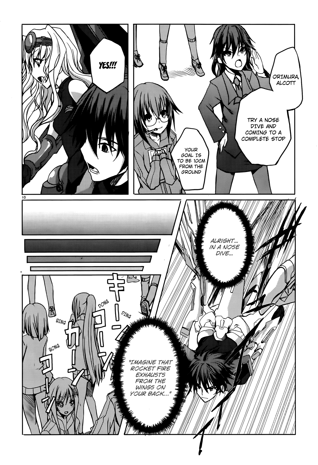 Infinite Stratos Chapter 4 page 10 - Chapter 4