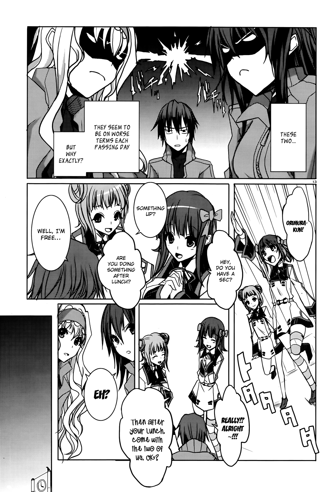 Infinite Stratos Chapter 4 page 13 - Chapter 4