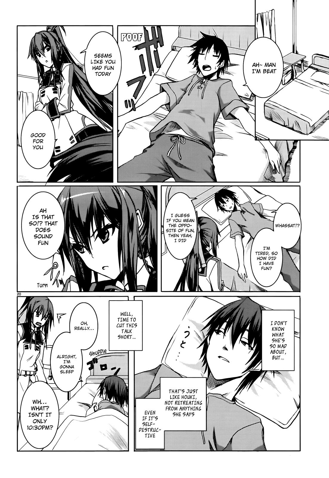 Infinite Stratos Chapter 4 page 20 - Chapter 4