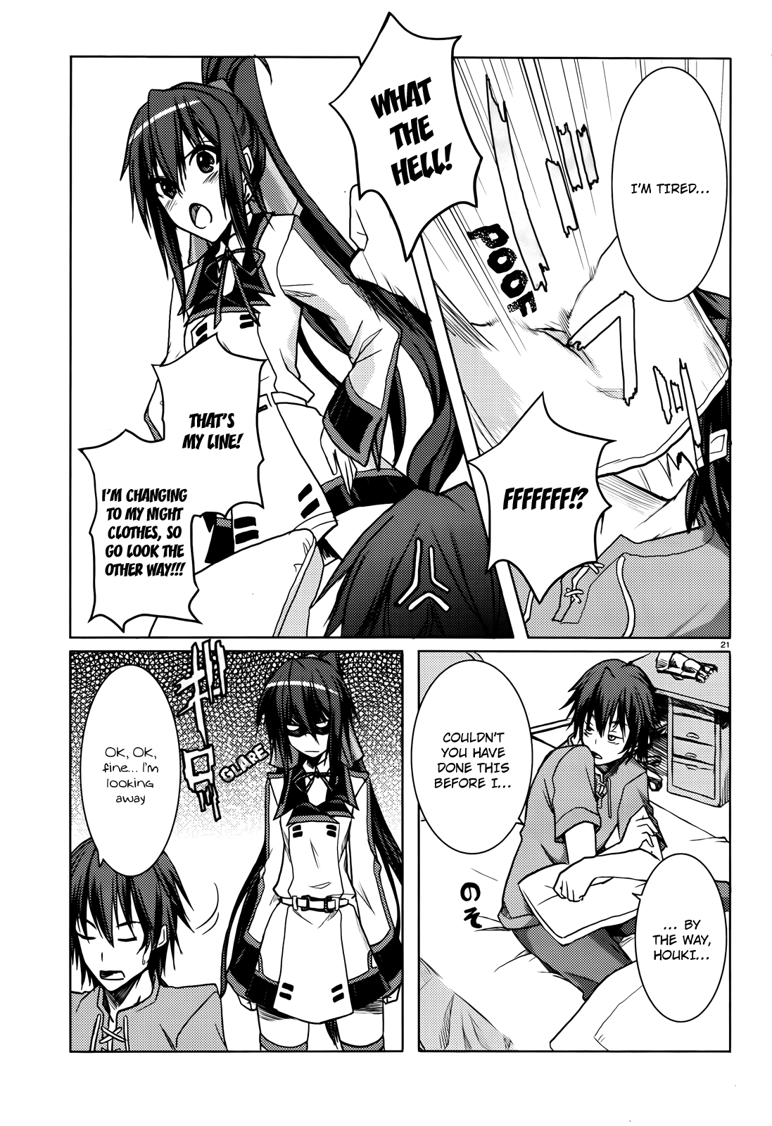 Infinite Stratos Chapter 4 page 21 - Chapter 4