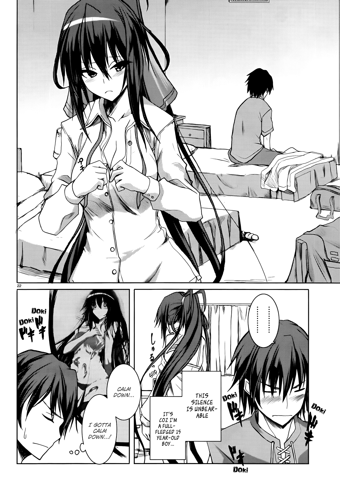 Infinite Stratos Chapter 4 page 22 - Chapter 4