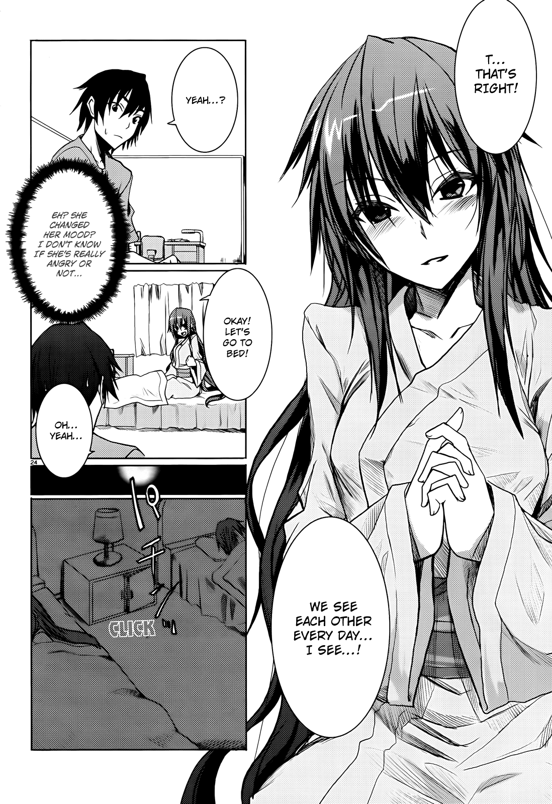 Infinite Stratos Chapter 4 page 24 - Chapter 4