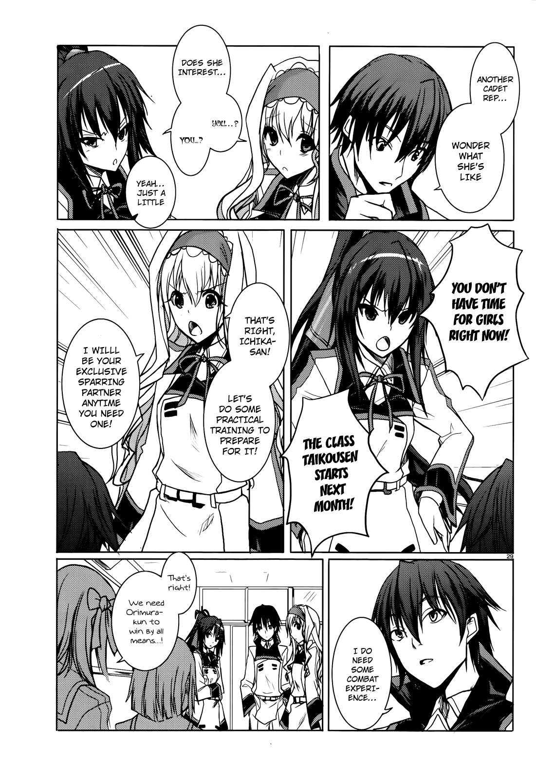 Infinite Stratos Chapter 4 page 29 - Chapter 4