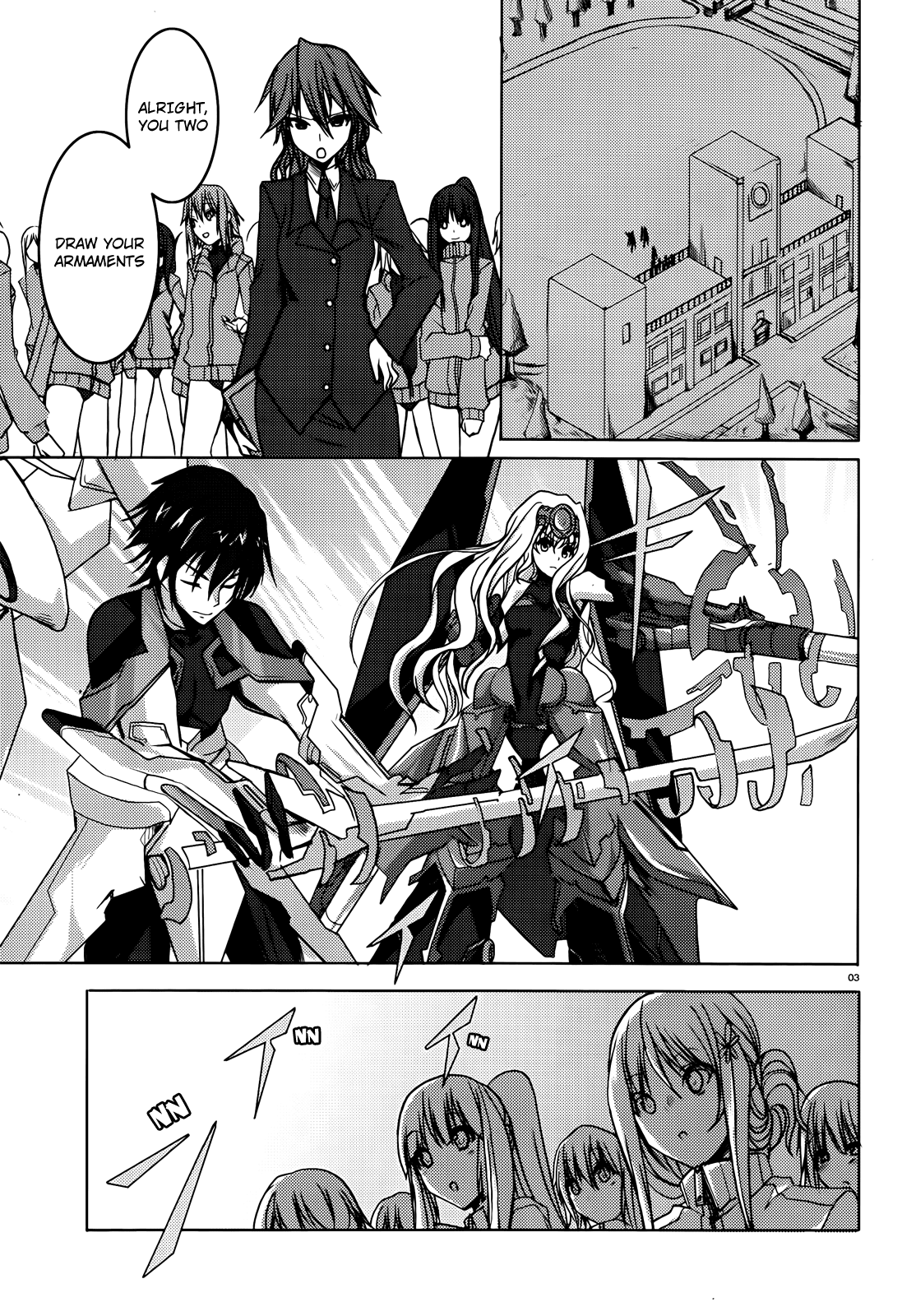 Infinite Stratos Chapter 4 page 3 - Chapter 4