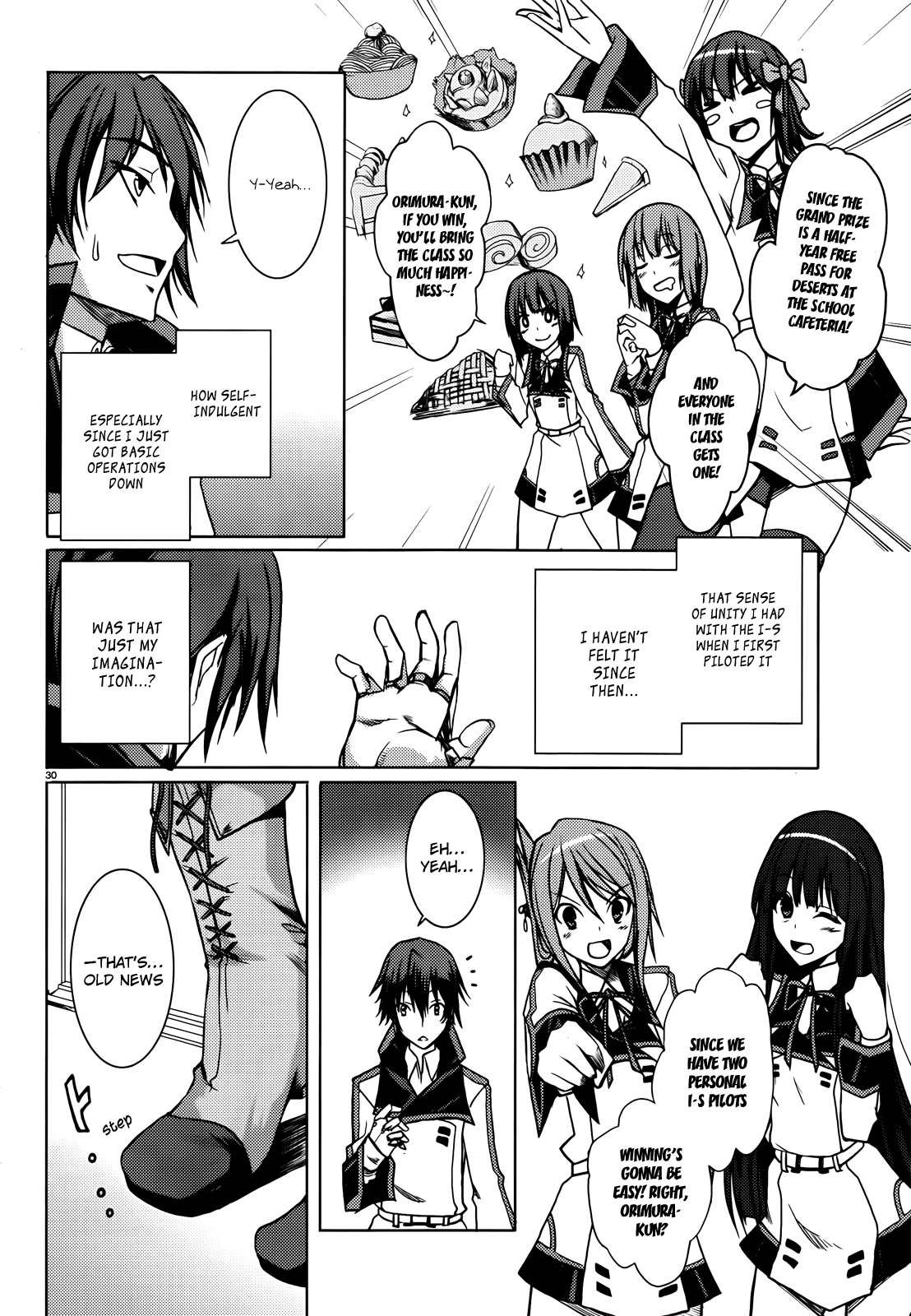 Infinite Stratos Chapter 4 page 30 - Chapter 4
