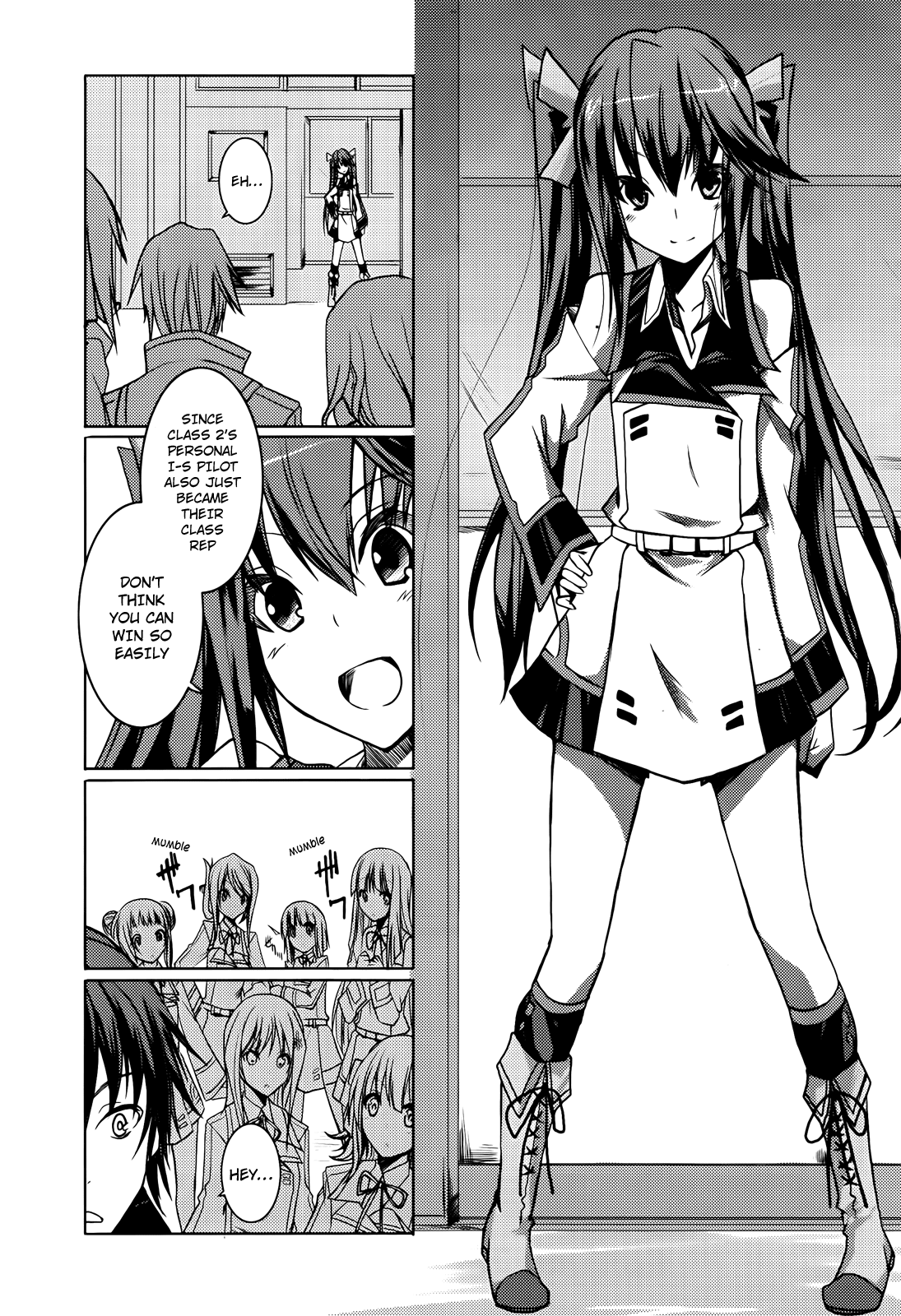 Infinite Stratos Chapter 4 page 31 - Chapter 4