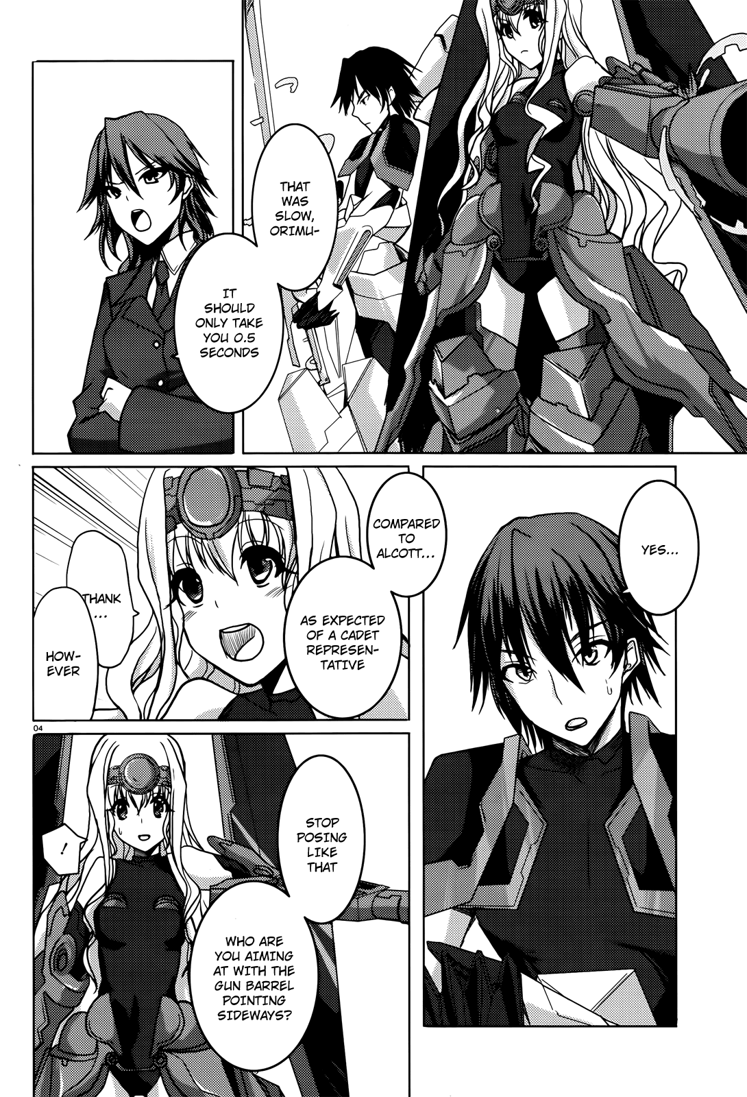 Infinite Stratos Chapter 4 page 4 - Chapter 4