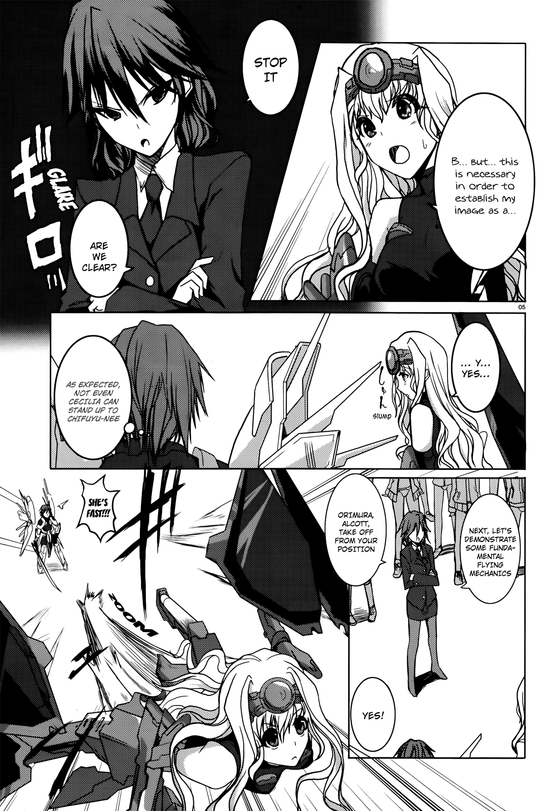 Infinite Stratos Chapter 4 page 5 - Chapter 4